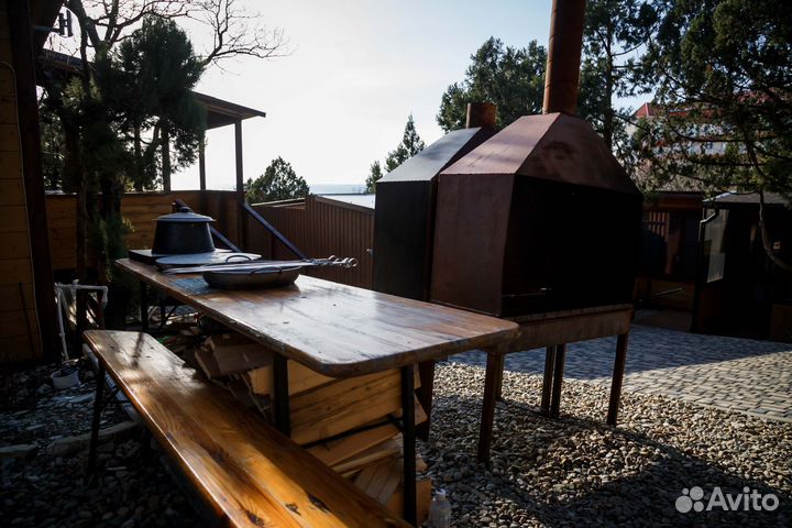 База отдыха с теплым бассейном