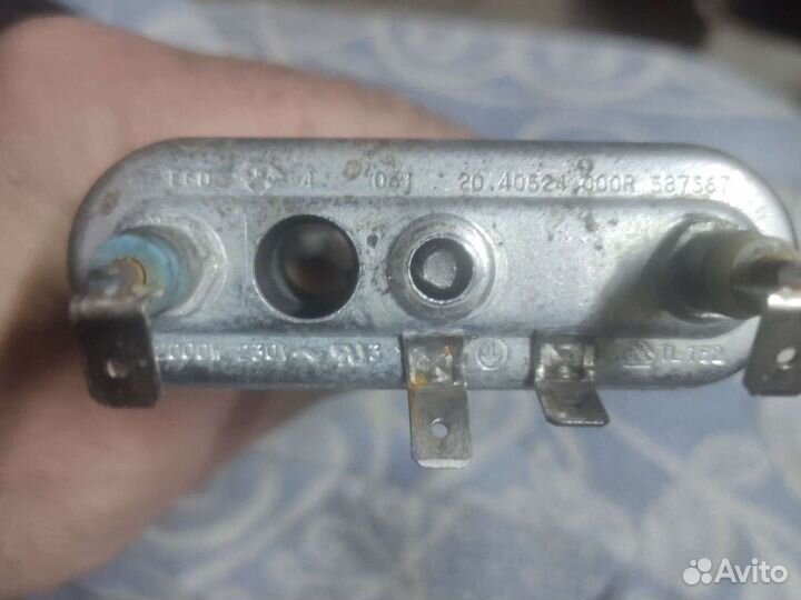 Тэн стиральной машины горение (gorenje)