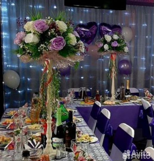 Декорация на свадьбу, выпускные, юбилеи