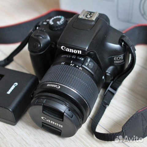 Canon EOS 1100D Kit 18-55 IS II пробег 200 кадров