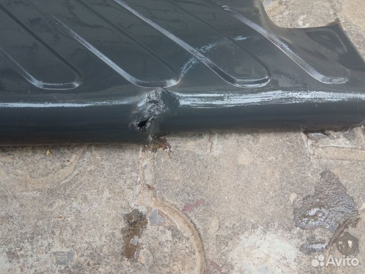 Хромированный бампер, кенгурятник на Ниссан Навара