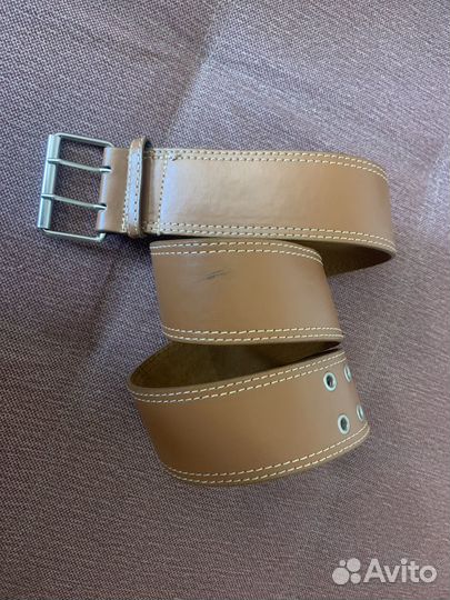 Ремень мужской из натуральной кожи 110см