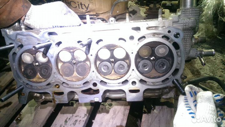 Двигатель гбц блок коленвал поршня 2AZ-FE