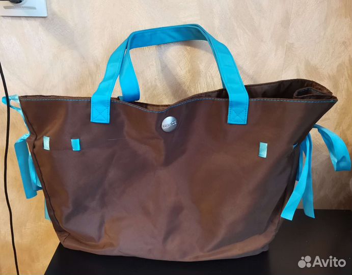 Cумка пляжная на кнопке