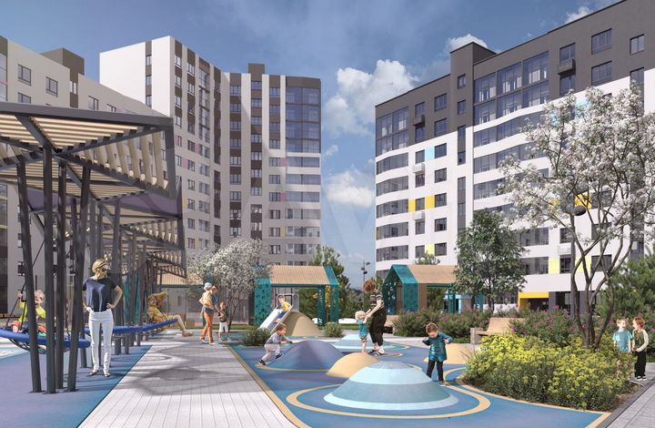 1-к. квартира, 44 м², 1/13 эт.