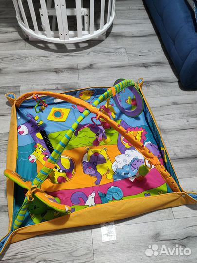 Развивающий коврик tiny love солнечная полянка