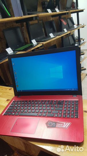 Ноутбук Asus 4 ядерный 4Гб SSD Geforce GT810M