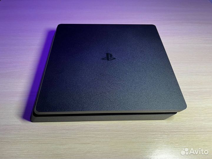 Playstation 4 slim + 110 игр