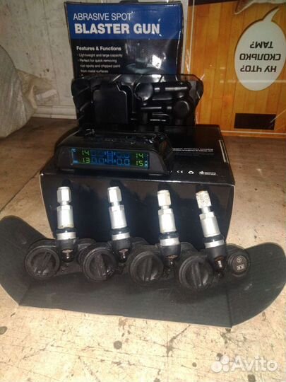 Датчики давления в шинах с монитором