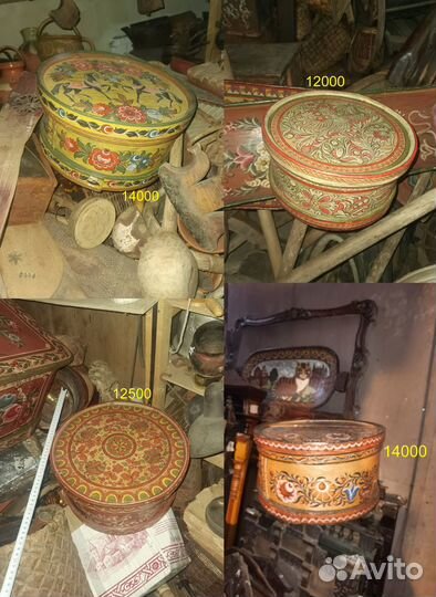 Короба расписные