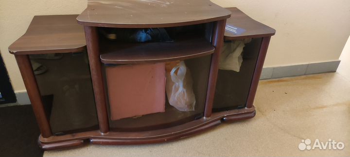 Тумба под телевизор со шкафом бу