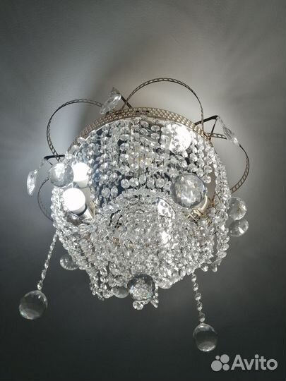 Люстра хрустальная