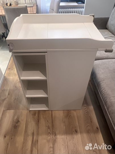 Пеленальный столик икеа смогёра, белый