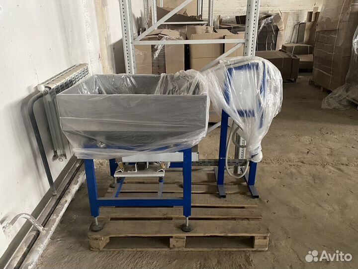 Вибростол, подача