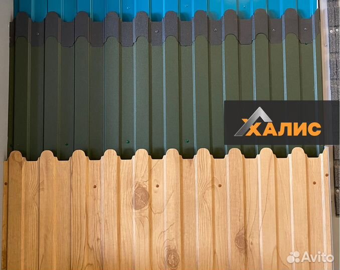 Профнастил фигурный забор