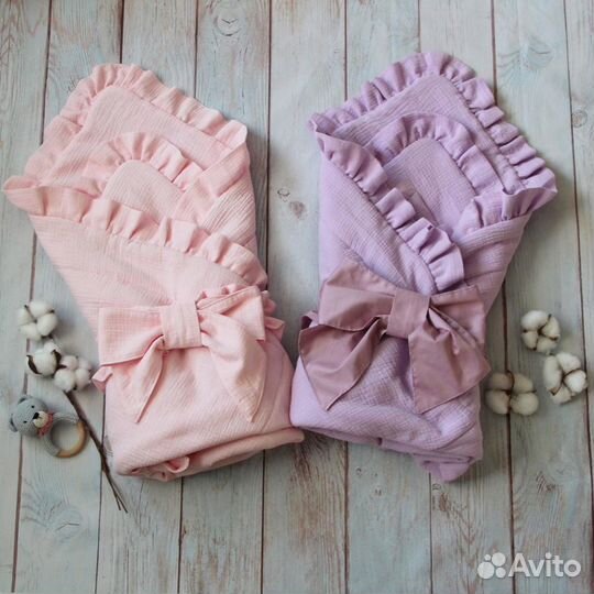 Новый муслиновый конверт лето