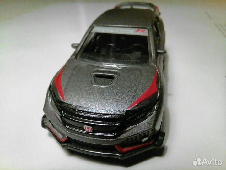 Honda Civic Type-R FK8 модель в масштабе