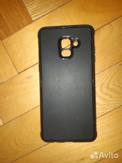 4 чехла на телефон samsung A8 Plus 2018