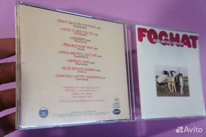 Foghat – Rock And Roll Outlaws -1974- CD