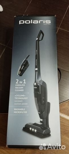 Беспроводной пылесос polaris