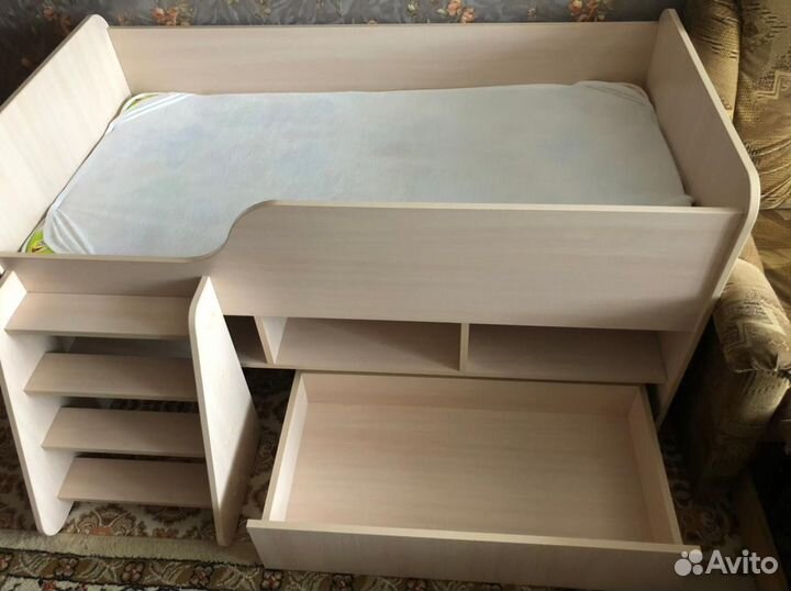 Детская кровать от 3 лет с матрасом