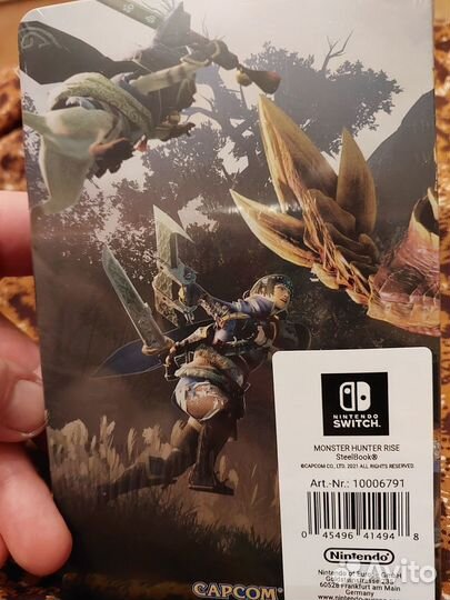 Monster Hunter Rise nintendo Steelbook