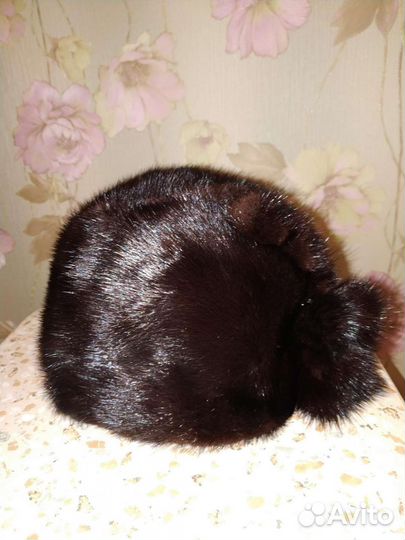 Шапка норковая женская