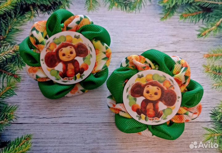 Зимние бантики