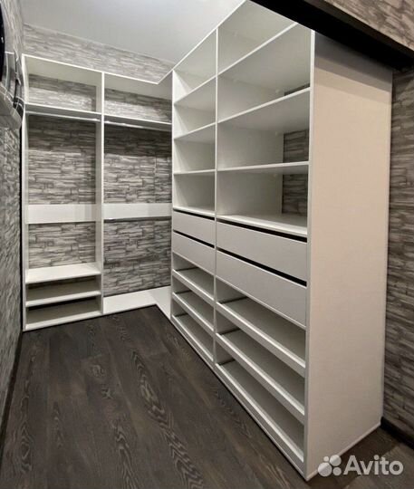 Гардеробная Белая