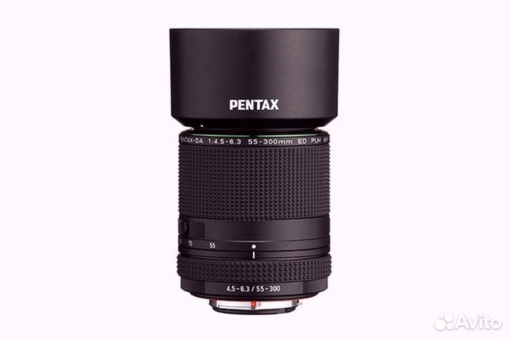 Объектив Pentax HD pentax DA 55-300mm f/4.5-6.3 ED PLM WR RE