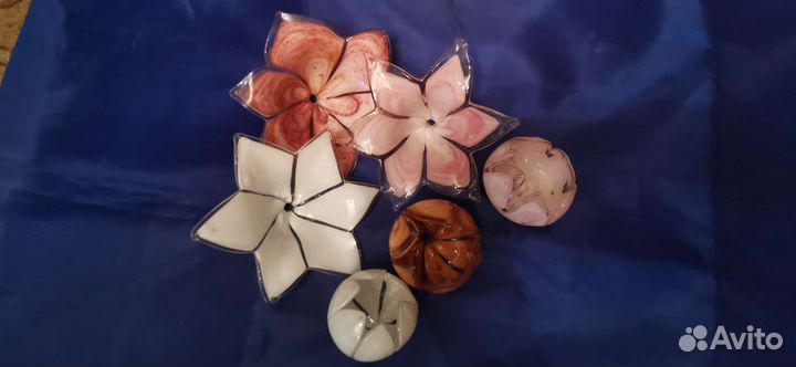 Цветы для люстры и бра