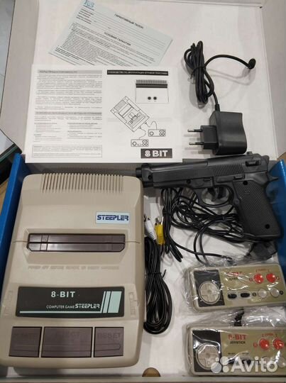 Приставка 8 бит Steepler (+300 игр)