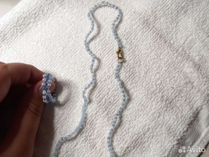 Кольцо из бисера