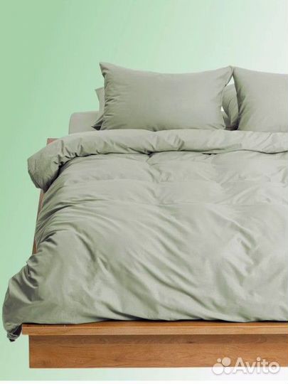 Новый зелёный Перкаль 2сп