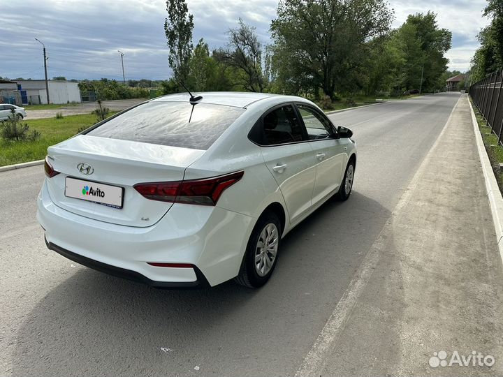 Hyundai Solaris 1.6 AT, 2018, 80 000 км