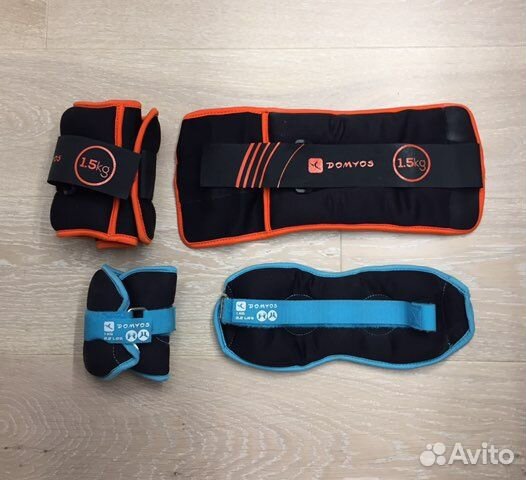 Утяжелители 1,5 и 1 кг