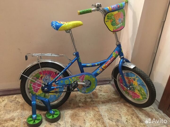 Новый детский велосипед
