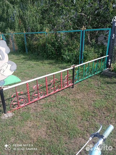 Декоративный забор