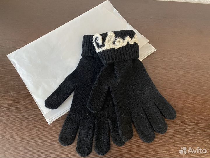 Перчатки Chanel кашемир