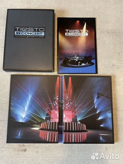 Tiesto In Concert 2004 2 фирменных DVD