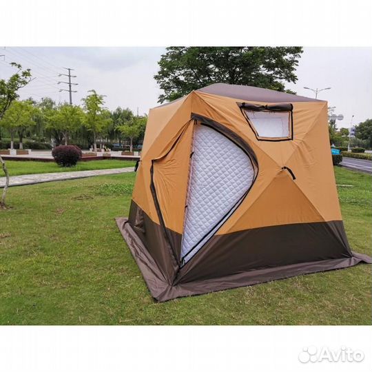 Зимняя палатка куб утепленная MIR-2019 240х240х220