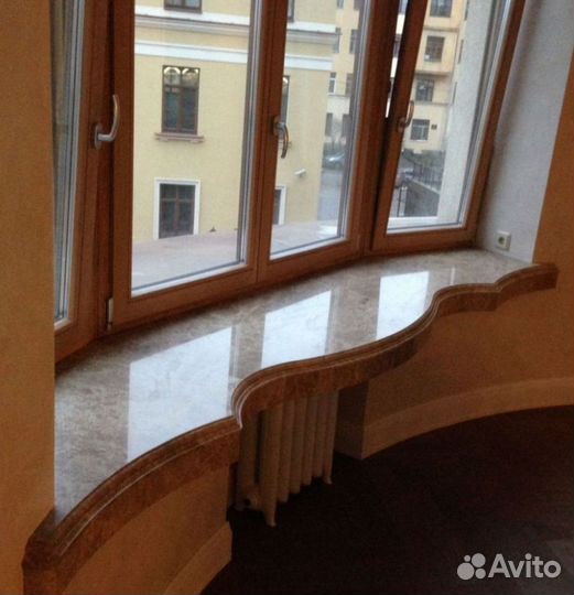 Подоконник из искусственного камня