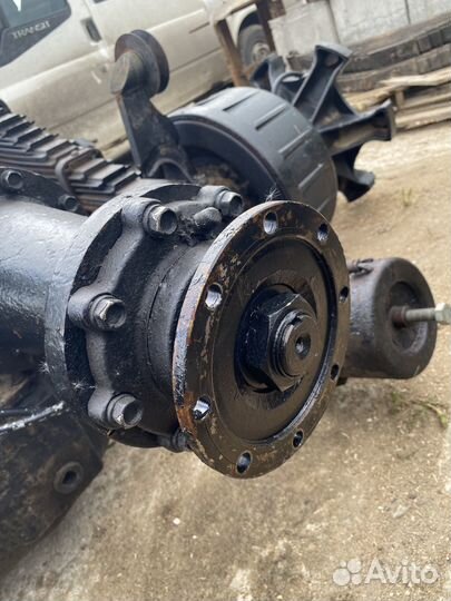 Балансирная подвеска с мостами в сборе Краз-260