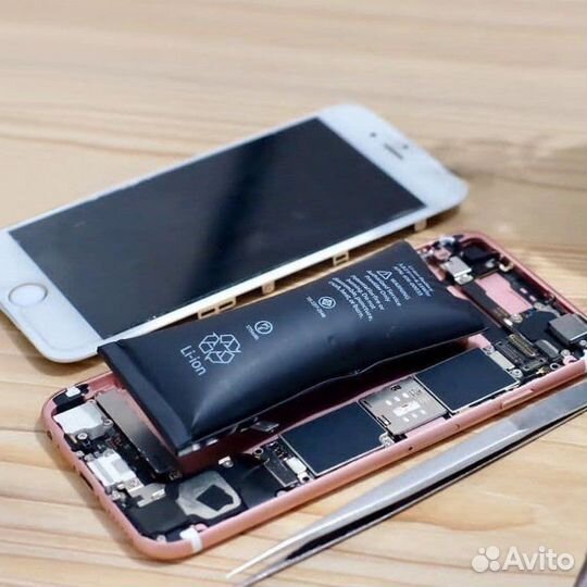 Замена аккумулятора дисплея на iPhone android