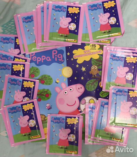 Альбом+50 пакетиков panini Свинка Пеппа