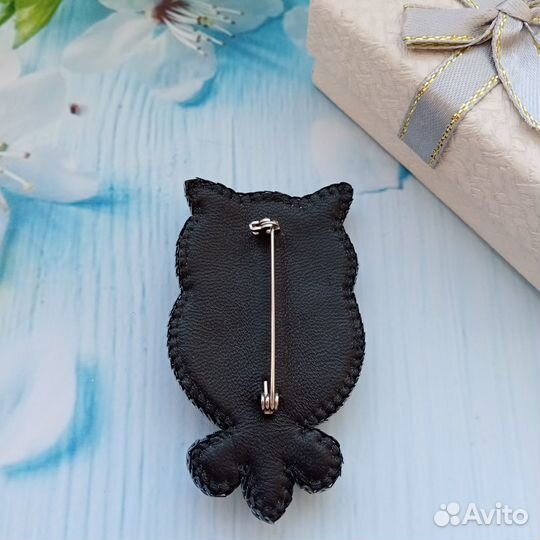 Брошь * Сова *