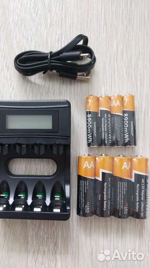 Аккумуляторы li-ion AA / AAA -1,5В /крона/ ML1220