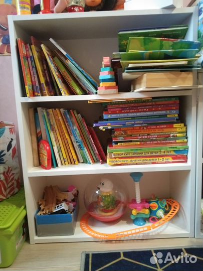 Стеллаж белый