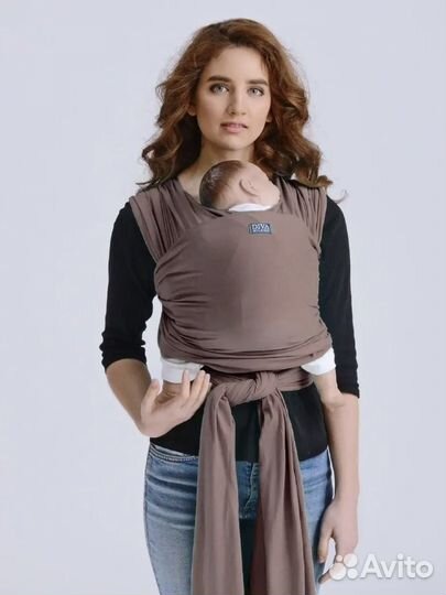 Слинг шарф diva milano 0+ для новорожденного