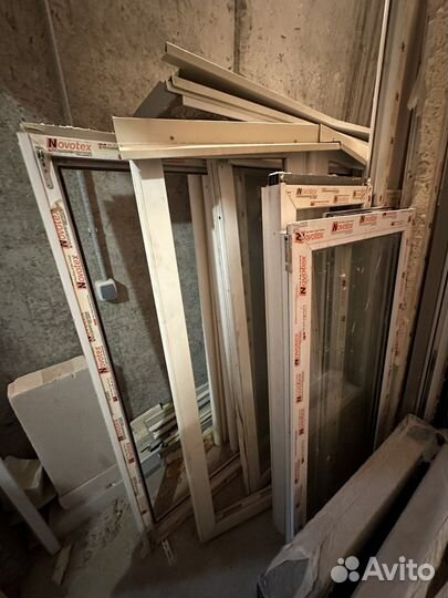 Окна пластиковые бу Novotex